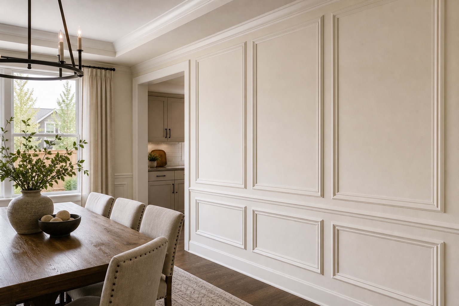 Decorative wall panel and molding inspiration